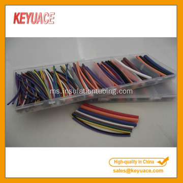 180PCS Penebat Lengan Haba Seting Tubing Tubing